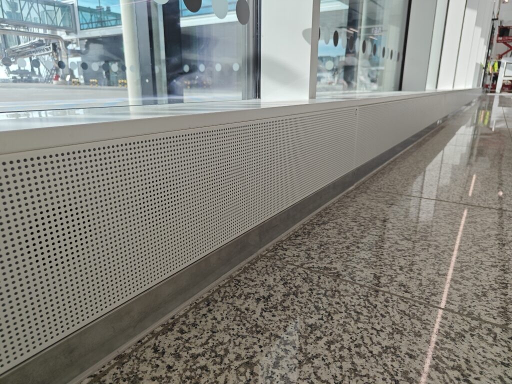 Repus Ventilation lieferte für den Umbau von Terminal 1 am Flughafen München.